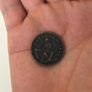 Reproduction cooper coin Ireland Halfpenny 1722 Woods with Harp at left Scarce original worth big money Image 3