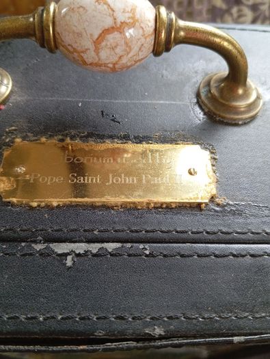 Saint pope John Paul memorabilia