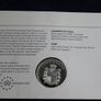 European monarchies Copper/Silver Proof 85th birthday queen Elizabeth II coin stamp cover Image 5