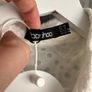 Bnwt Boohoo Puff Sleeve Shirt Dress White-16 Image 5
