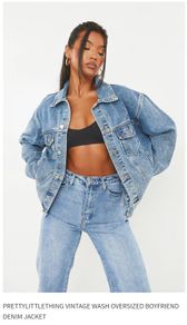 PLT Oversized denim Jacket. New.