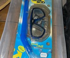 Seac Sub Blue Line Snorkle Set