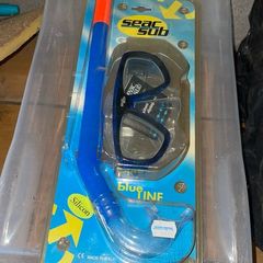 Seac Sub Blue Line Snorkle Set