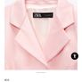New Zara pink suit size large to fit size 12 Image 4