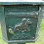 Cast Iron Freestanding Pole Post Box Image 3