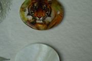 Jewellery making supplies, bracelet bar,Printed shell,Craft supplies