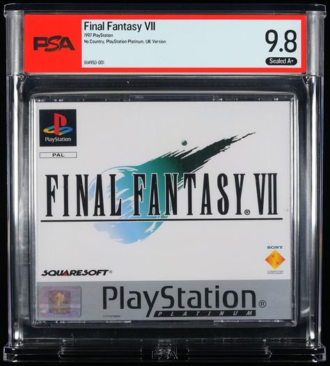 Final Fantasy 7 VII PlayStation PS1 Graded PSA 9.8 A+