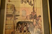 framed Guinness prints