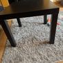 Black Saloon Table  Carpet Optional Image 2