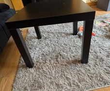 Black Saloon Table  Carpet Optional