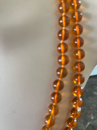 amber necklace
