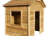 Outdoor Playhouse 123x120x146 cm Pinewood