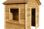 Outdoor Playhouse 123x120x146 cm Pinewood