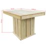 5 Piece Outdoor Dining Set Impregnated Pinewood Image 6