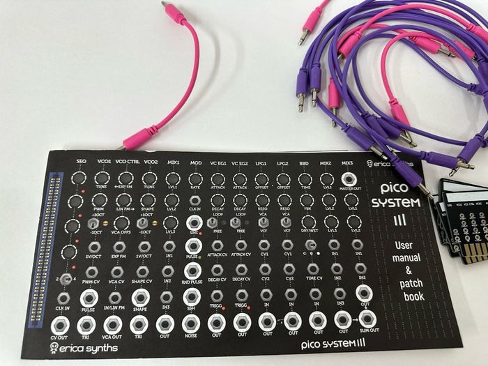 Erica Synths Pico System 3 & Eurorack Skiff