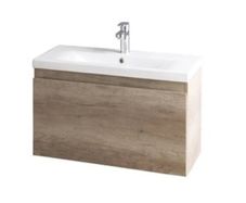 Bathroom vanity unit with matching ceramic  sink