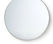HKliving Round Mirror Metal Frame 120 cm