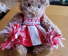 Limited edition Gund bear from Macys New York