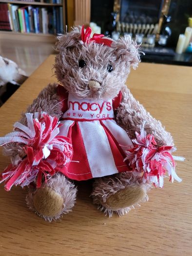 Limited edition Gund bear from Macys New York