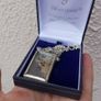 Vintage Sterling Silver 925 Flower Necklace (length 27" - 23,6g) Image 5