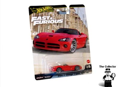 Hot Wheels Fast & Furious 2003 Dodge Viper SRT 10 Brand New Sealed