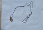 white gold pendant