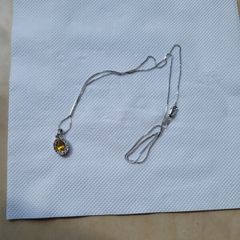 white gold pendant