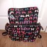 Butterfly printinting satchel messenger bag Image 8