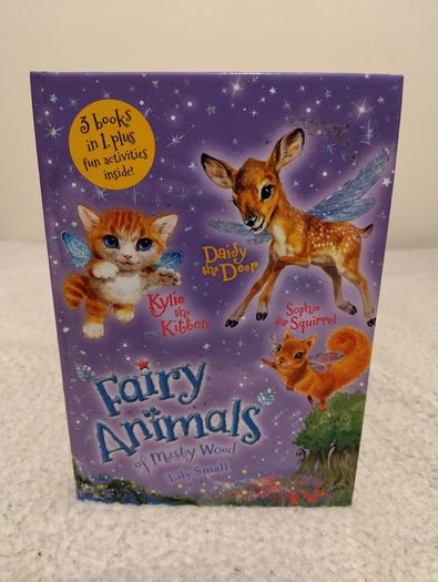 Fairy Animals Of Misty Wood By Lily Small, 3 books in 1 HARDBACK