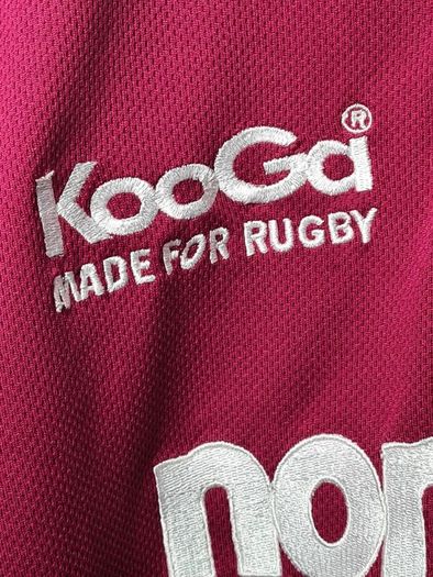 Vintage Newcastle Falcons rugby shirt jersey 2005 size Large KOOGA NORTHERN ROCK