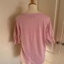 Carolyn Donnelly pink cotton top with linen sleeve size 10 Image 5