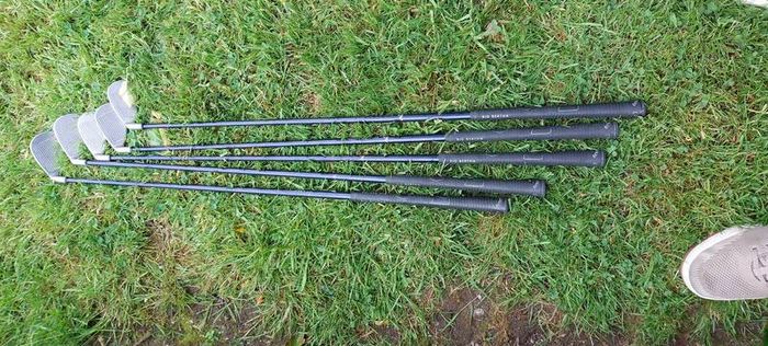 Golf Clubs and bag