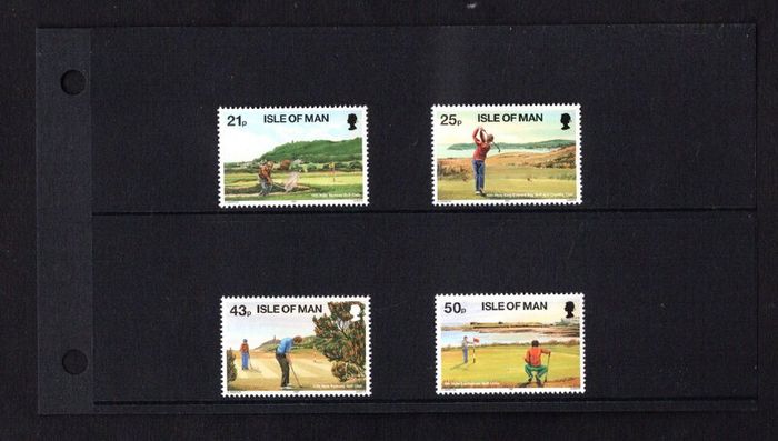 1997 Isle of Man Golf Commemorative Stamps Presentation Pack