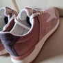 Clarks floura nude pink Size 4 eu 37 pink suade in like new condition Image 8