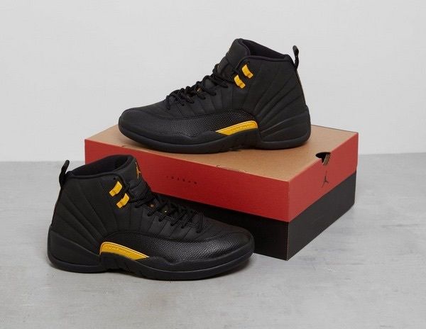 Air Jordan 12  Retro Black/Taxi