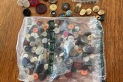 Large bag of buttons , lots of vintage ones