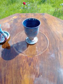 Michael Kennedy drinking cup