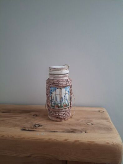 Vintage Glass Jar