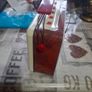 Beautiful Old Radio Style Metal Lunch Box, would be a beautiful Display Postage Available, Image 6
