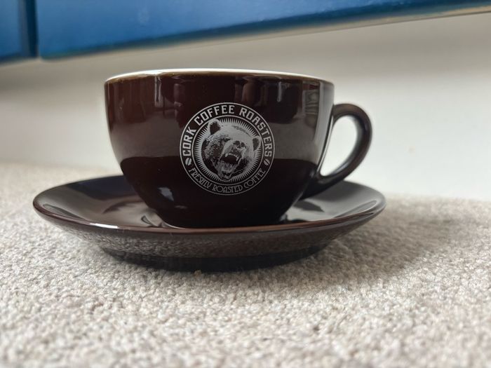 Cork Coffee Roasters Cup and Saucer