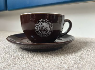 Cork Coffee Roasters Cup and Saucer