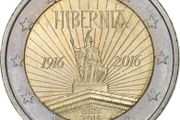 Ireland 2016 2 Euro Coin from Mint Bag Proclamation of Irish Republic Hibernia 1916-2016