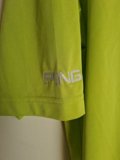 PING golf polo shirt green Size XL extra large 100% polyester