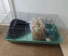 Cage for rodents.