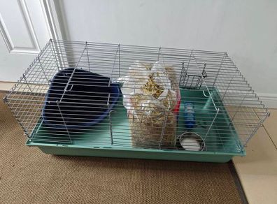 Cage for rodents.