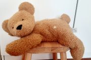 Vintage Sunkid Germany Fuzzy Laying Teddy Bear 40cm