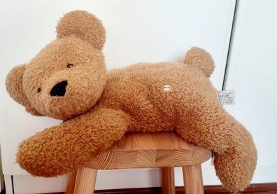 Vintage Sunkid Germany Fuzzy Laying Teddy Bear 40cm