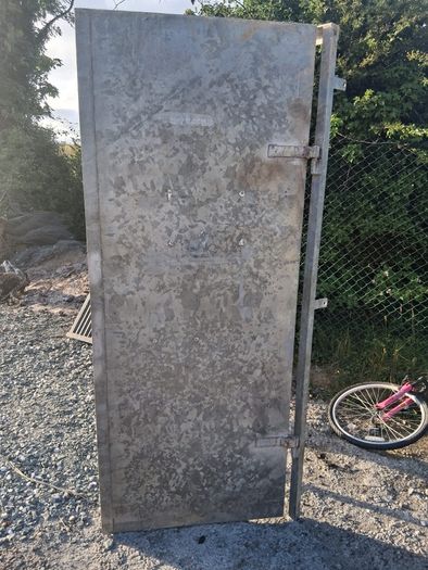 steel door