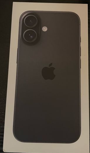 iPhone 16 128GB Black BRAND NEW- Factory Sealed Box
