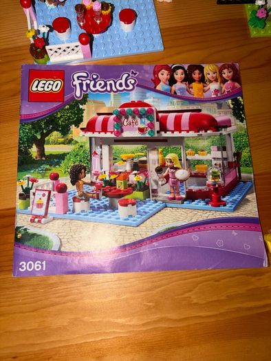 Lego friends city park cafe 3061